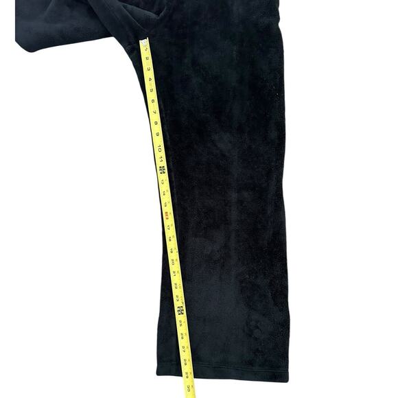 Victoria secret PINK Teddy Wide Leg Pajama Pants sz XL Black - Picture 9 of 11